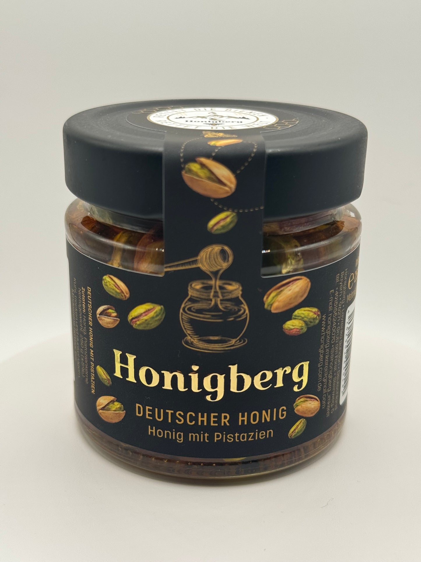 Honig mit Pistazien 250g