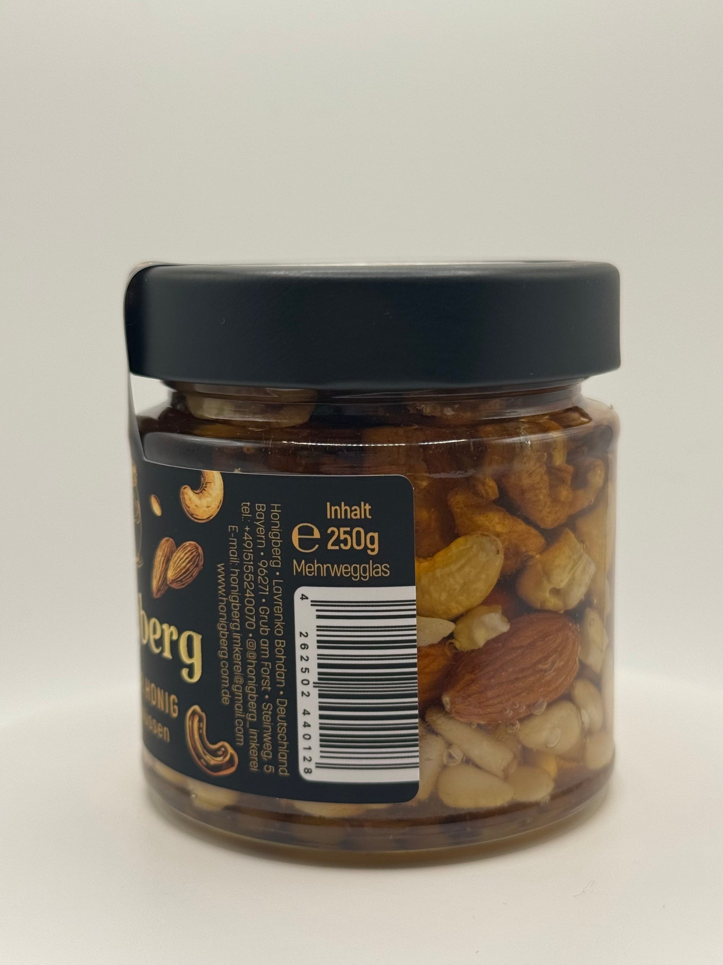 Honig mit Nüssen 250g