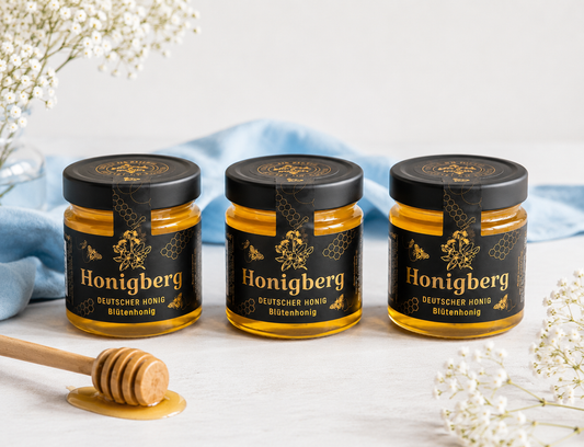 Blütenhonig 2026 – 3x500g Gläser