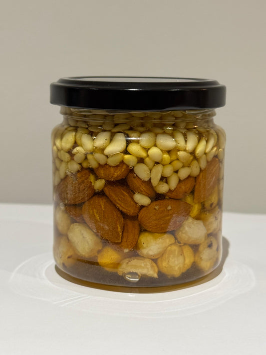 Honig mit Nüssen 250g